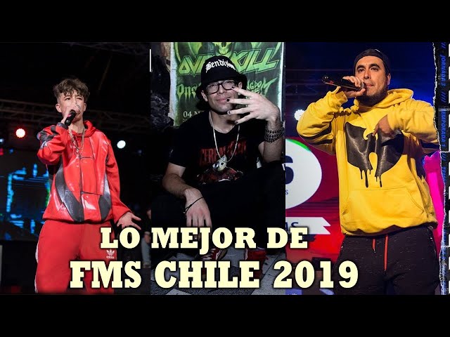 LAS MEJORES RIMAS DE TODAS LAS JORNADAS DE LA FMS CHILE🇨🇱 TEMP 1 2019