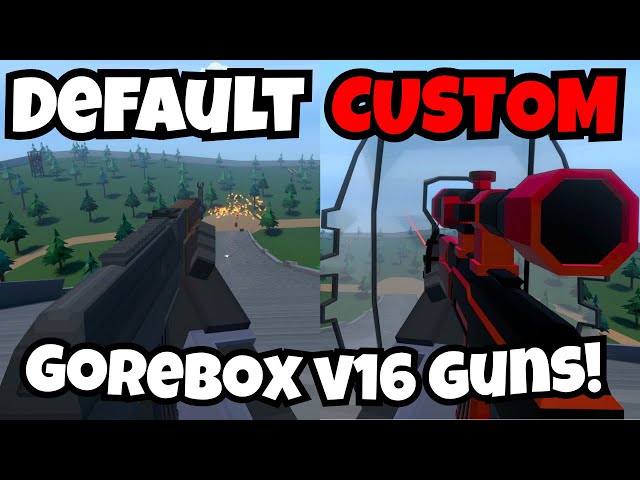 Gorebox v16 All Weapons + Customization Tips & Tricks