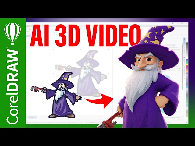 Dreamina 2.5 (Seedance 2.5) Tutorial: Turn 2D Vector Mascots into 30s 3D AI Video!