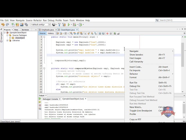 metodo hashcode en la clase Object en Java