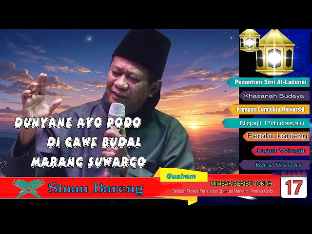 Dunyane Ayo Di Gowo Budal marang Suwargo - gusimm17