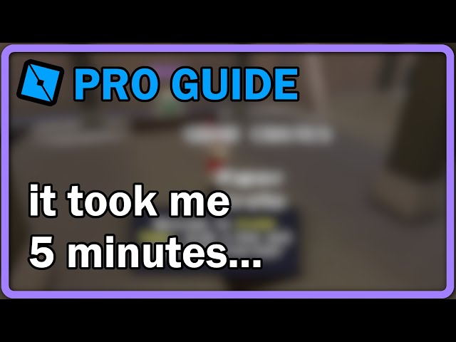 The BEST Tutorial System on ROBLOX