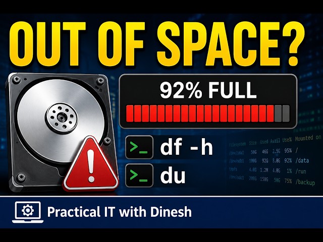 Linux Storage Explained | Disks, Partitions, Filesystems & Mount Points
