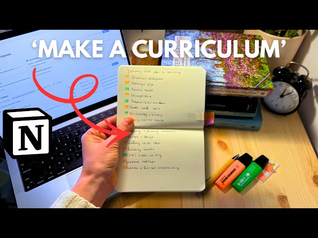 Building a Personal Curriculum for 2026 - like a PhD Student