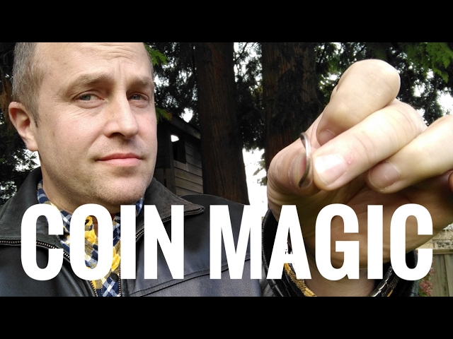 Virtual Reality 360° Bending a Coin with Warm Thoughts - Dad Magic
