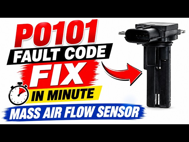 P0101 Fault Code Fix in Minutes : Symptoms, Causes & EASY Fix (Mass Air Flow Sensor)