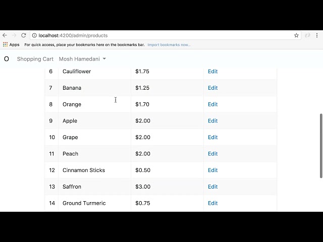 Angular | Beginner to Pro #326 - Filtering with the Data Table [By Mosh Hamedani]
