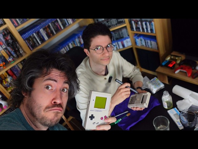 Will we manage to repair 4 GAME BOY consoles?