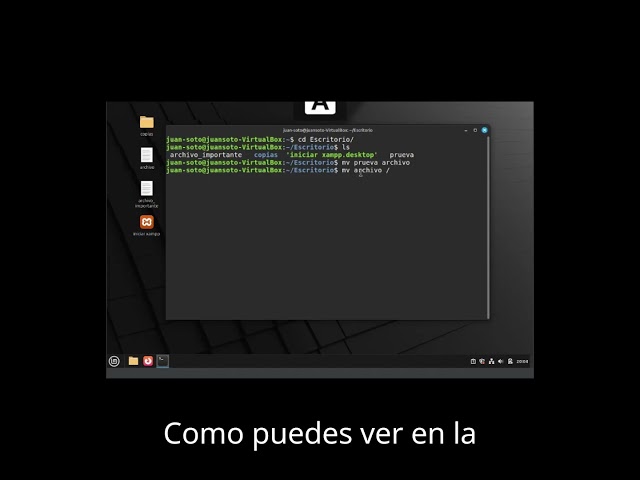 👉 El comando de Linux que MUEVE y RENOMBRA archivos ⚡#linux #linuxcommands #shorts #terminal