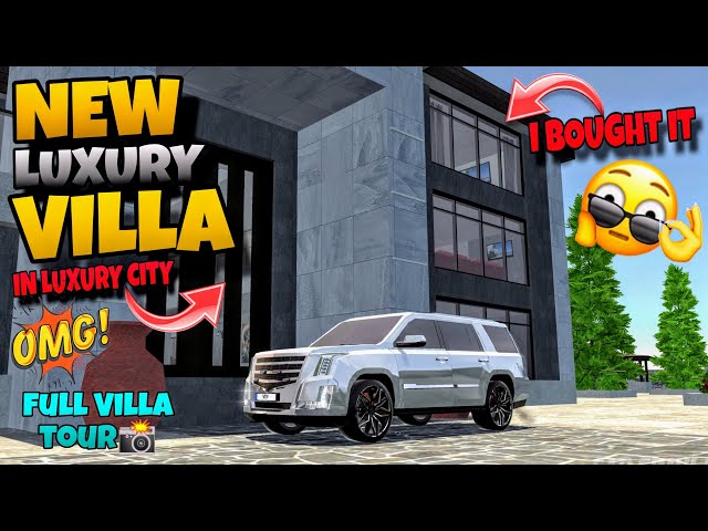 I Bought the NEW Luxury Villa in Luxury City 😱 | Car Simulator 2