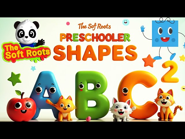 Preschool Learning activities for 3 year olds at home | Learn ABC Phonics Shapes Numbers Colors 🌈