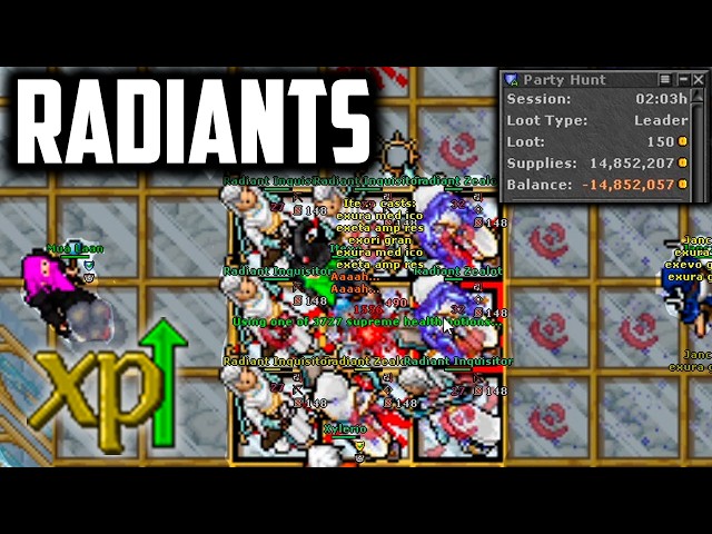 RADIANT HUNT: Is it the BEST XP PLACE in TIBIA?