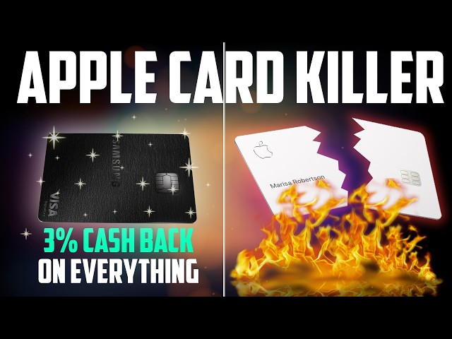 Samsung Just Took on the Apple Card - 3% Cash Back on EVERYTHING!