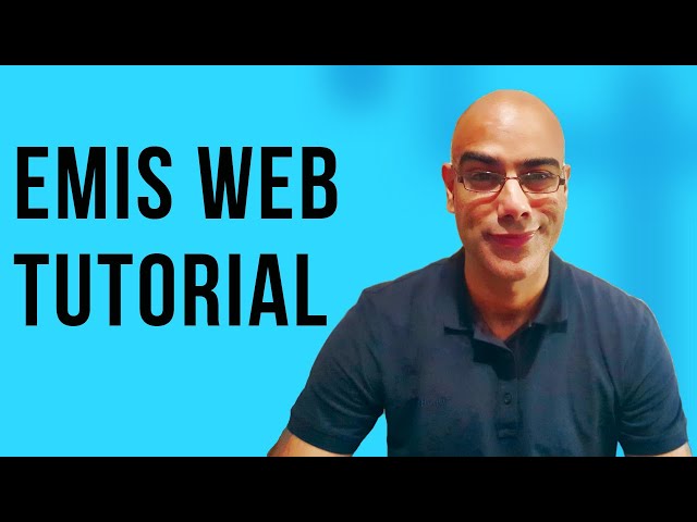 Emis Web Tutorial | Emis Web Introduction | Emis Web Demo|