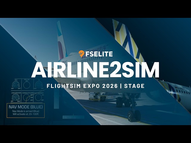Airline2Sim Developer Update from FlightSimExpo 2026