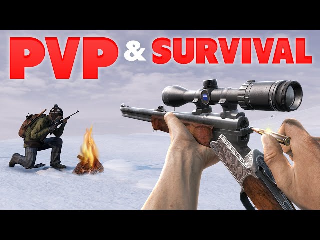 Fighting for SURVIVAL on a Winter DayZ Server!