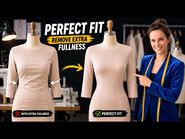 Is Your Armhole Too Big? Use This Simple Trick to Fix It | Part 5