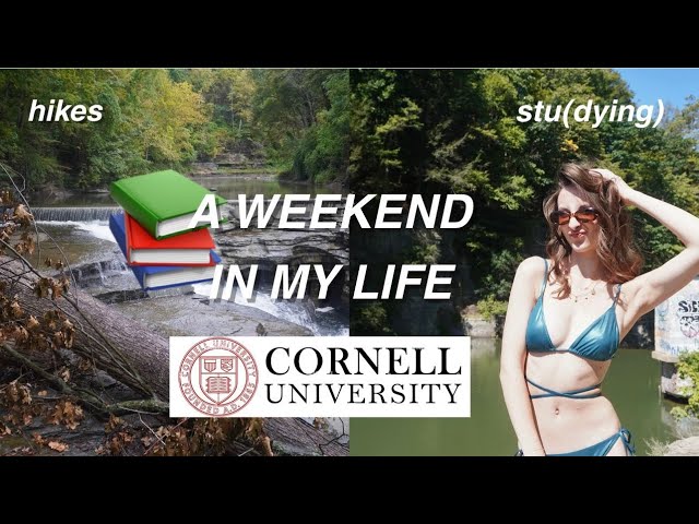 A Cornell University Student's Weekend | studying, gym, hiking, friends
