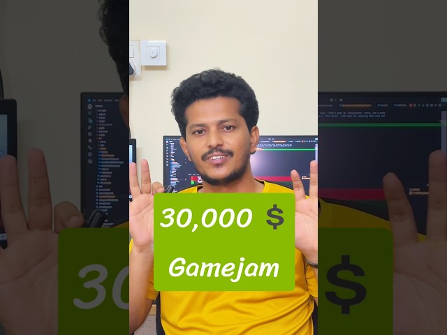 $30,000 Game Jam: Telugu Devs, Join Me! #gamedev #gamejam #telugugamedev #ai #gamedesign #indiegame