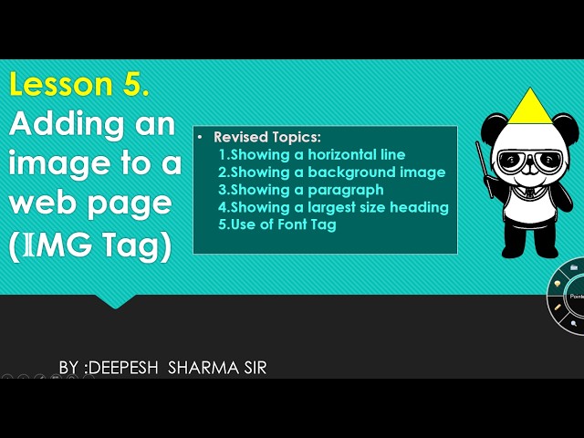 HTML Programming – Part 5 | Designing a Complete Basic Web Page