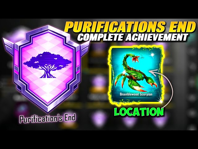 How To Complete Purification End Achievement in BGMI | BGMI 4.2 New Achievement