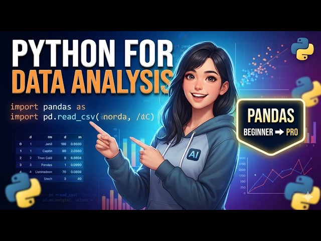 Python for Data Analysis | Pandas Complete Tutorial for Beginners