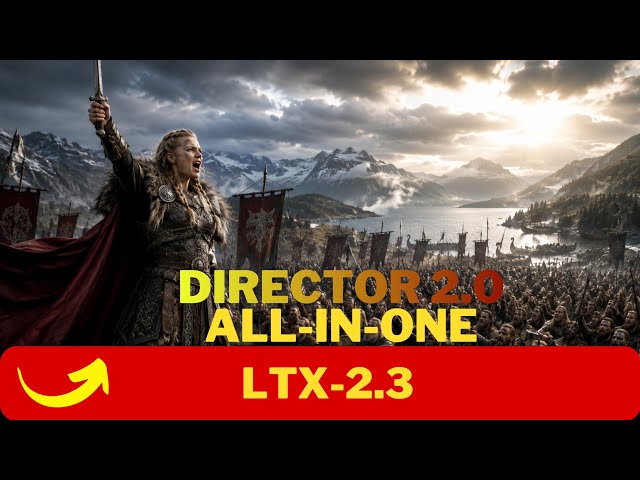 LTX 2.3 Director 2.0: Multi-Character Conversations & Multi-Modal Inputs — Run Locally 