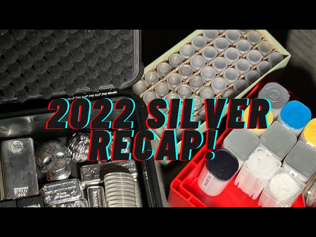 My 2022 Full Silver Stack. 1,160 oz of Silver Added.
