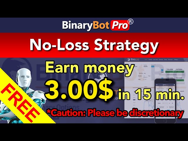 Binary Bot Pro | No-Loss Strategy (2021)