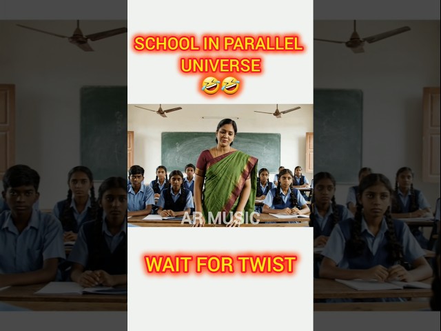 School In Parallel Universe Comedy 🤣🤣#trendingshorts #trending #tamilcomedy #shortsfeed