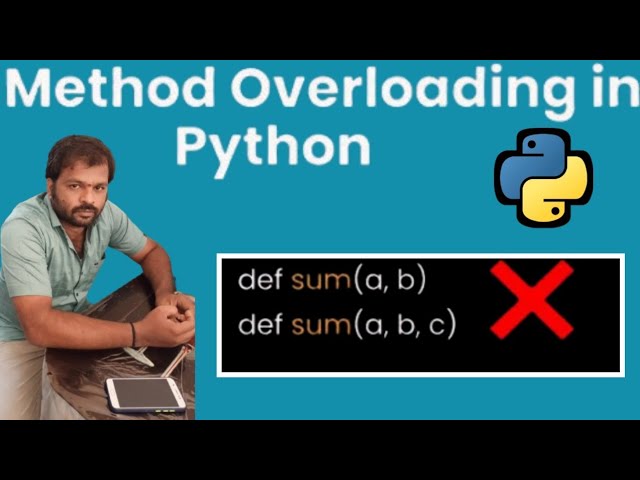 METHOD OVERLOAING IN PYTHON PROGRAMMING || PYTHON PROGRAMMING IN TELUGU