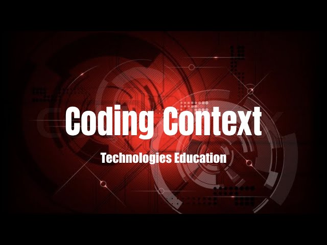 Coding Context