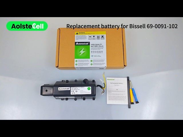 Replacement battery for Bissell 69-0091-102 , CrossWave Cordless 2551 36V 2500mAh 10 Cells