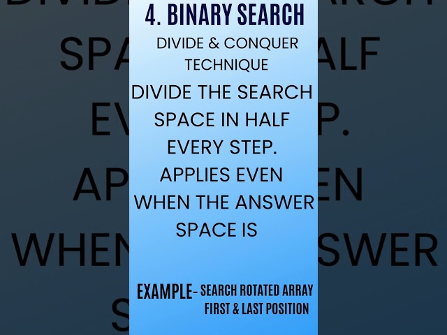 **Top 5 DSA Patterns Every Coder Must Know**