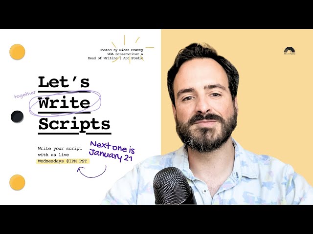 Let's Write Scripts - January 21, 2026