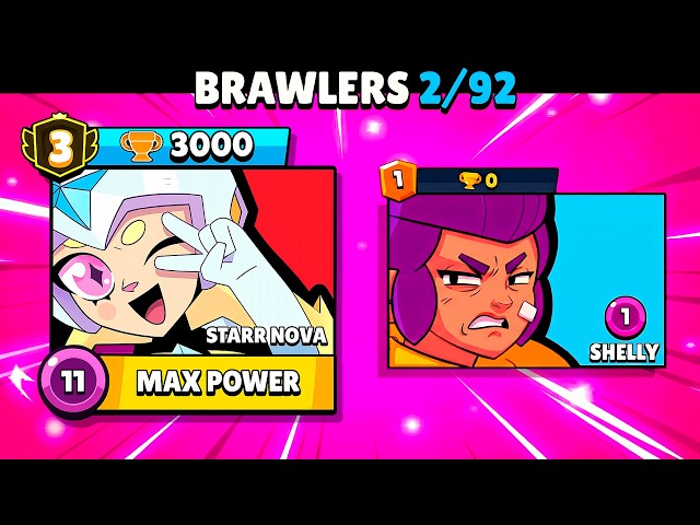 👉 I Created My FIRST Cursed Brawl Stars Account *WITH THE WORST* 😭 Brawler... (Starr Nova)