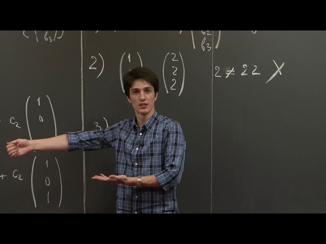 Vector Subspaces