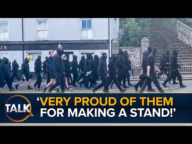 “Good On You Boys” | Talk Viewer "VERY PROUD" Of Masked Dover Stop The Boat Protestors