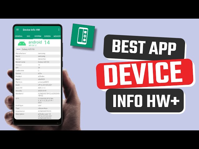 Best Device Info HW+ app for Android
