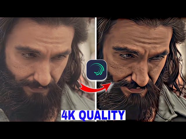 Alight Motion Best 4K CC Sharpen Quality Video Editing