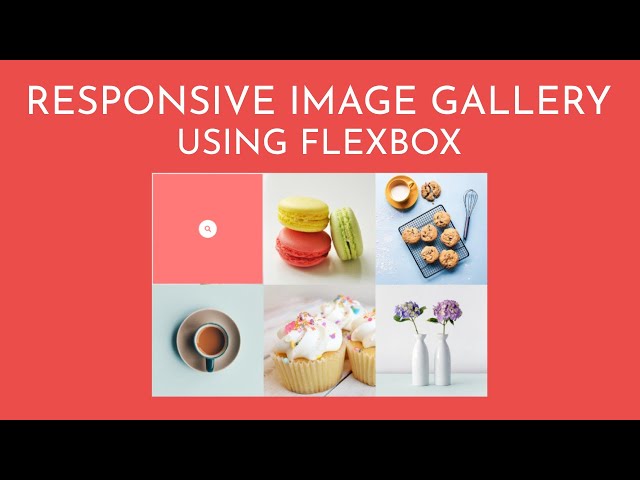Responsive Image Gallery Using Flexbox | CSS3 Flexbox