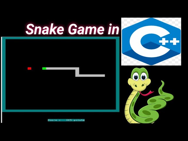 Create snake 🐍 game in c++ in 2 minutes | snake game in c++ through chatgpt