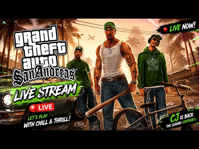 🔴 😱 This Game Never Gets Old! 🔥 GTA San Andreas LIVE | Epic Gameplay