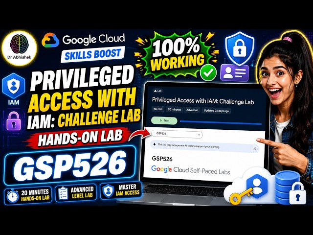 Privileged Access with IAM: Challenge Lab #GSP526 #qwiklabsarcade2026