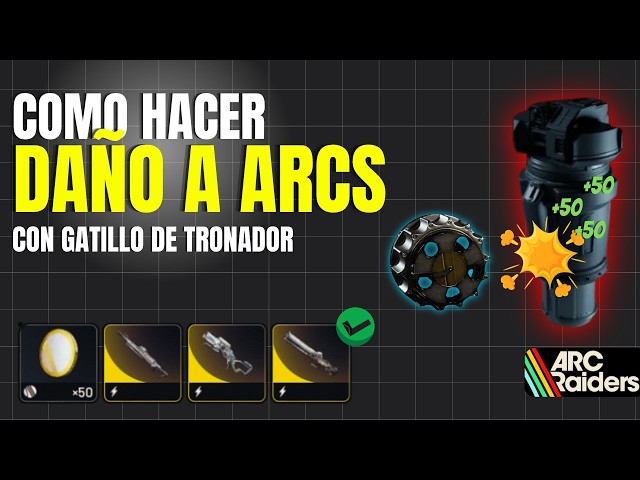 COMO hacer la MISION INFLINGE DAÑO A ARC CON GATILLO DE TRONADOR | arc raiders GAME 2026