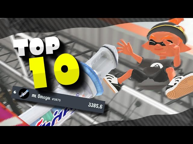How I got TOP 10 in Splatoon 3 X Rank