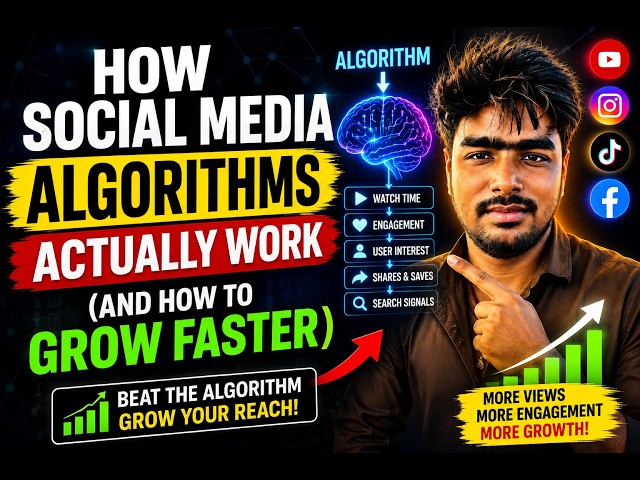 How Social Media Algorithms Actually Work And How to Grow Faster #youtubeshorts #shorts #reels