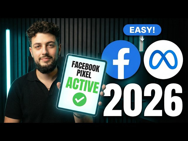 How To Setup & Install The Facebook Pixel in 2026 (Easy Tutorial)