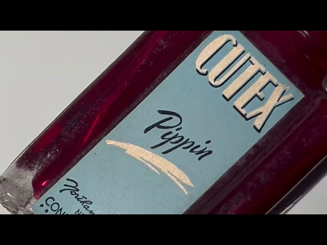Revival: 1947 Cutex Pippin Vintage Nail Polish 