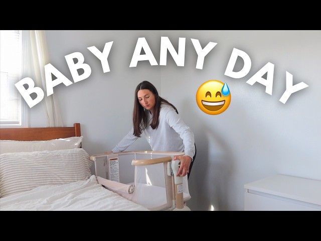 Nesting at 36 Weeks Pregnant + Prepping for Baby #2 (Real Mom Life)